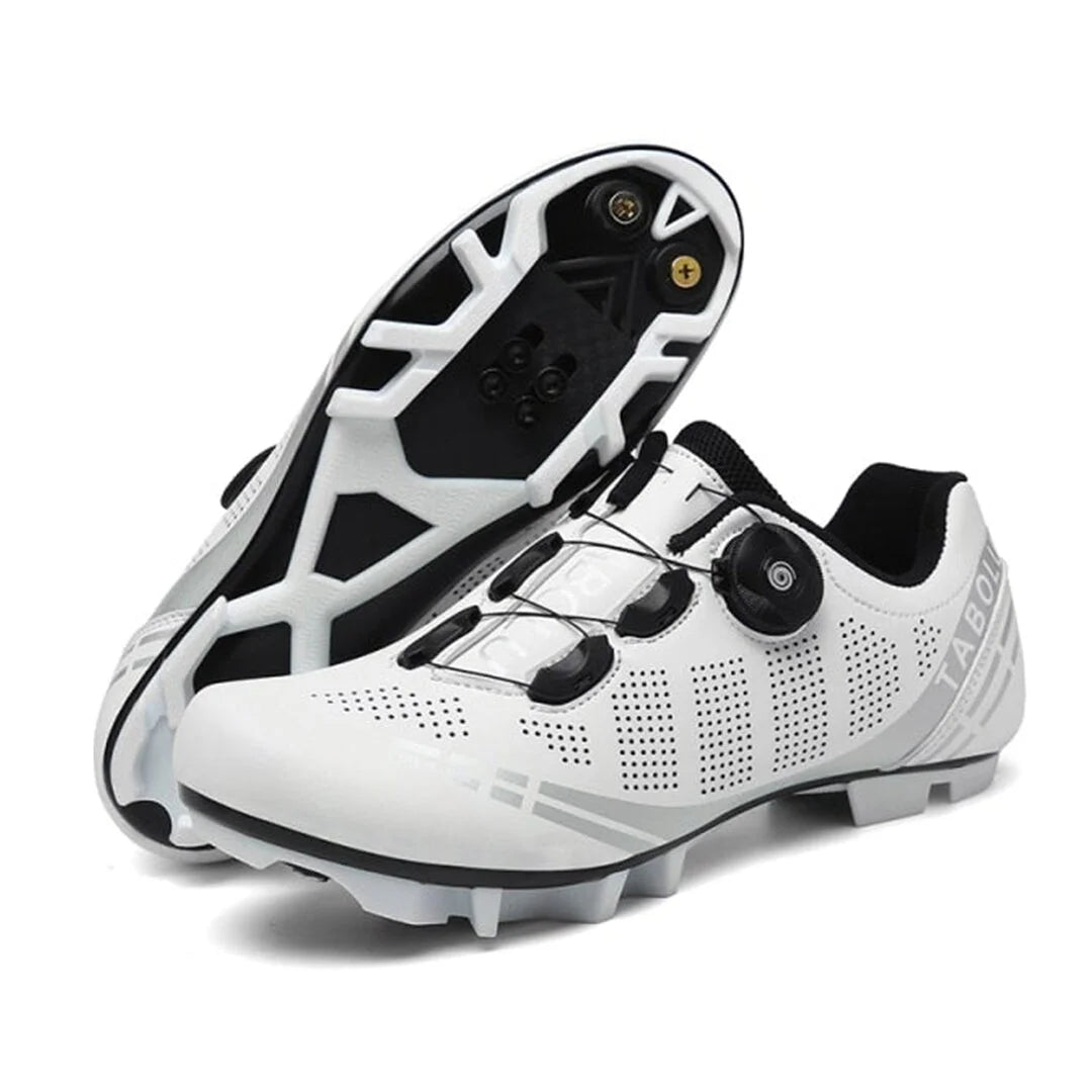 Chaussures VTT Homme/femme – Respirantes, Compatibles SPD, Semelle Rigide Nylon, 36-47 – Pour Route Et Montagne
