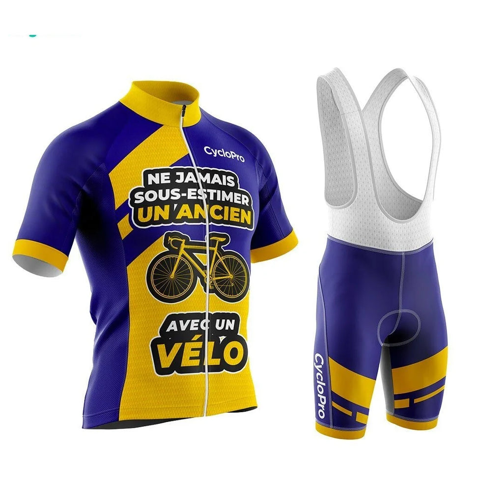 Tenue De Cyclisme Ancien à vélo CycloPro