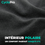 COLLANT CYCLISTE PRO FIT BLEU SKIN+ - AUTOMNE/HIVER Collant cyclisme homme CycloPro 