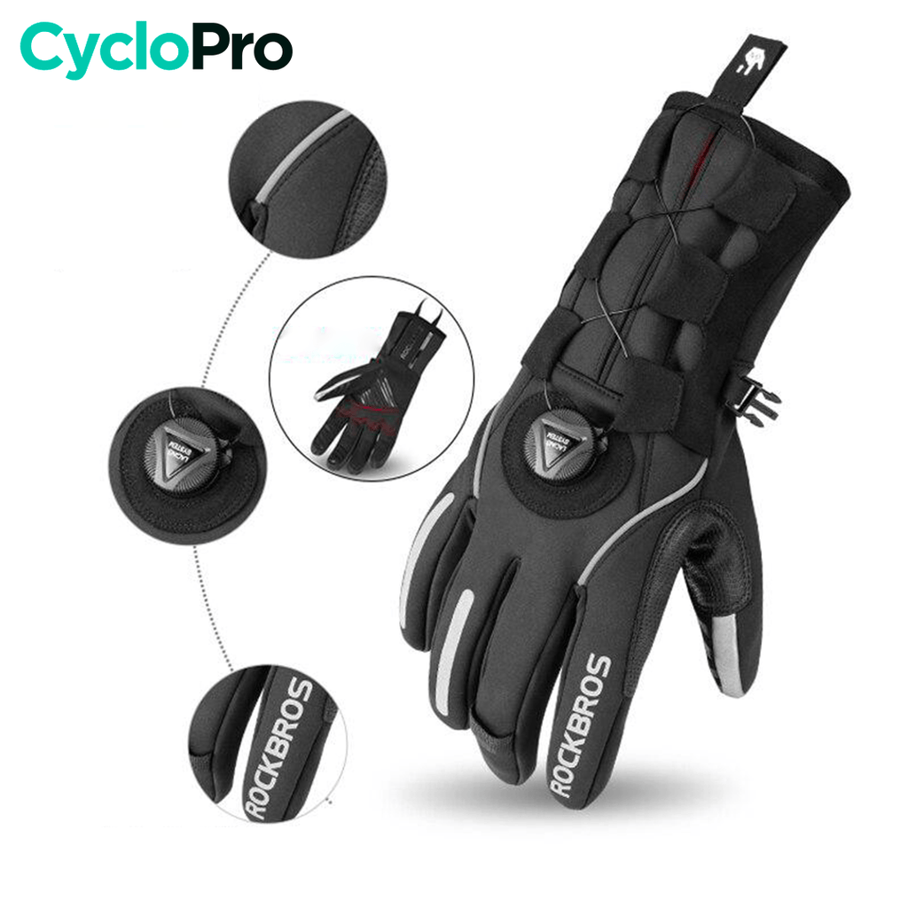 Gants montants hiver - Protect+ - CycloPro