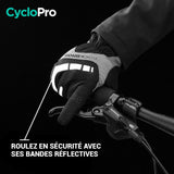 Gants montants hiver - Protect+ Gants vélo hiver CycloPro 