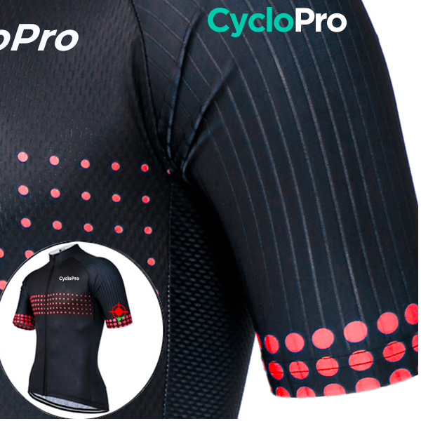 Maillot de cyclisme Rouge - Liberty+ Maillot court cyclisme GT-Cycle Outdoor Store 