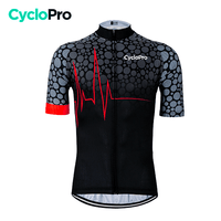 Maillot de cyclisme Rouge - Pulsation+ Maillot court cyclisme GT-Cycle Outdoor Store ROUGE S 