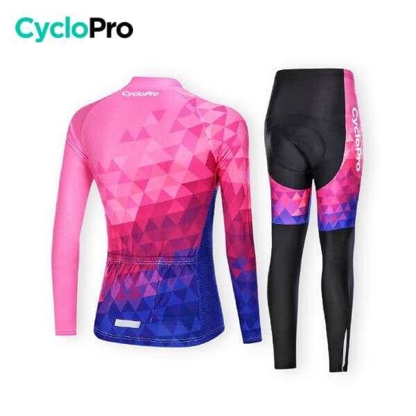 TENUE VÉLO FEMME HIVER CUBIC+ DESTOCKAGE CycloPro