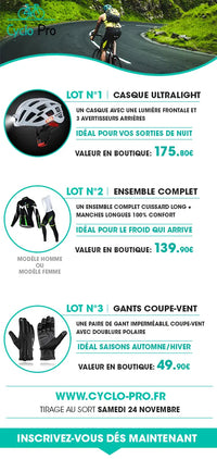 Concours BLACKFRIDAY - 3 Lots à gagner !