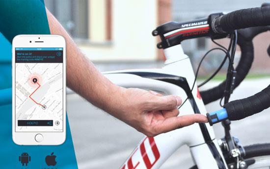 Tracker GPS pour vélo