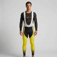 COLLANT CYCLISTE AUTOMNE HOMME JAUNE DIMENSION