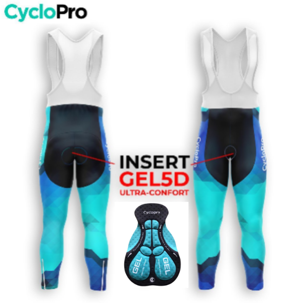 Atuendo de ciclismo de invierno Blue Man - Horizon+ - Fomento