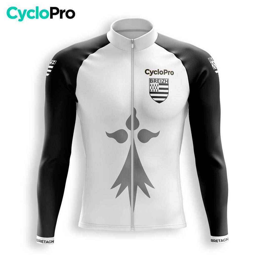 Maillot Cycliste Vintage NORET EC Bédée Bretagne – Inox – Taille M – Très Bon état