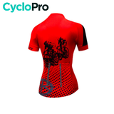 Maillot Vélo de Route Rouge - Cycling