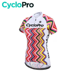 MAILLOT DE CYCLISME FEMME - ZIGZAG+