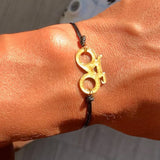 bracelet de velo or grains 1