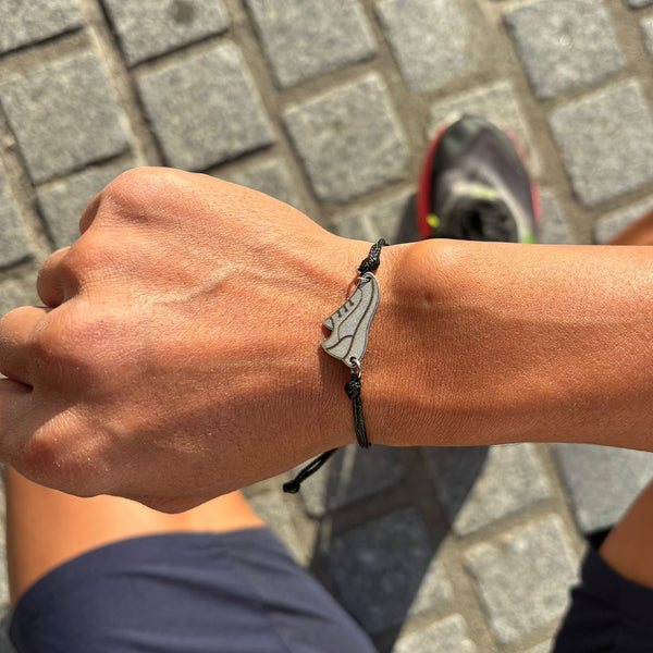 bracelet running argente