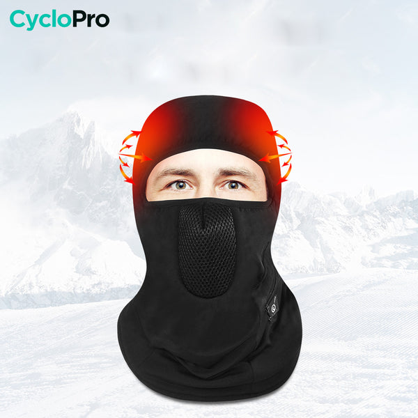 Cache-cou Moto Coupe-vent Imperméable - Hiver, Sports Outdoor - Unisexe - Noir