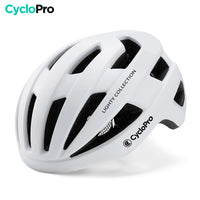 casque velo route blanc lighty