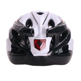 casque velo visiere blanc et rouge adventure 3