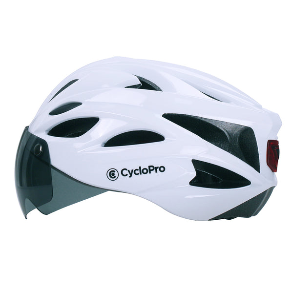 casque velo visiere blanc pur adventure 1
