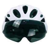 casque velo visiere blanc pur adventure 3