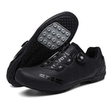 Chaussures Route/VTT Noires - Plate+ Chassures plates vélo CycloPro 36 