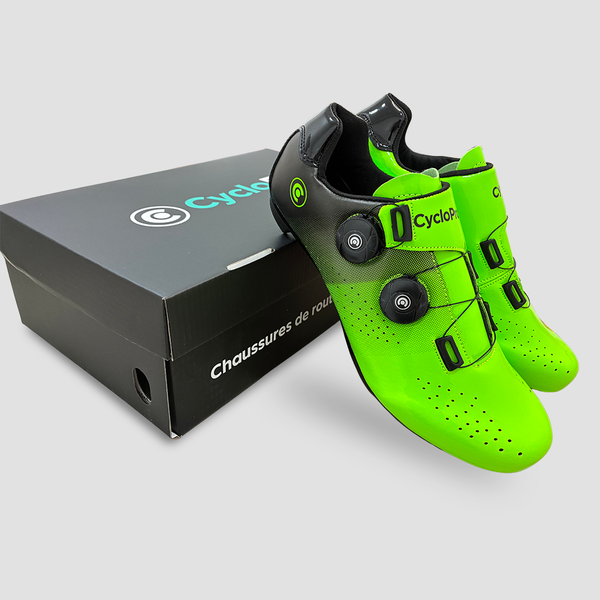 chaussures route cyclisme speedmax Verte 