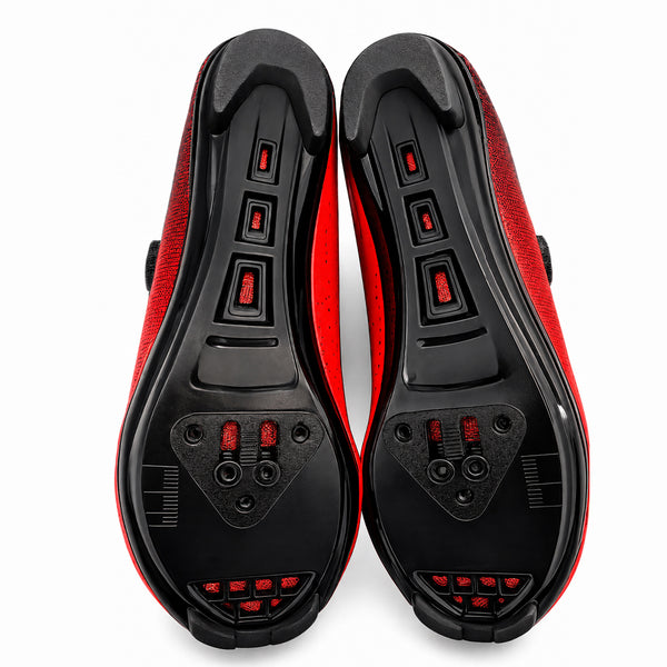 chaussures route cyclisme speedmax rouge 7