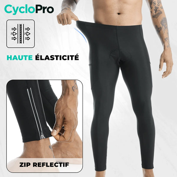Collant Cycliste Thermique Homme - Practical+ – CycloPro