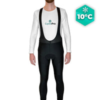 rh+ Cuissard à Bretelles Long Cycliste Femme - All Road Winter - Noir rh+ Cuissard à Bretelles Long Cycliste Femme - All Road Winter - Noir
