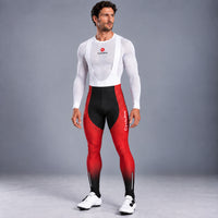collant dimension rouge cycliste thermique 1
