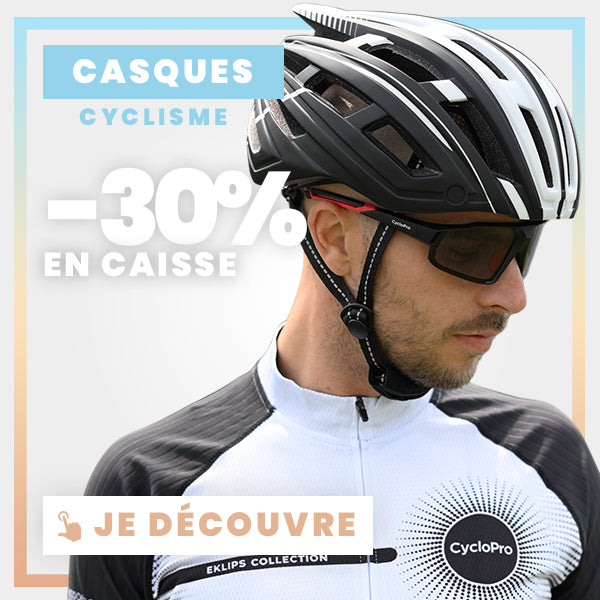 Casque vélo visière