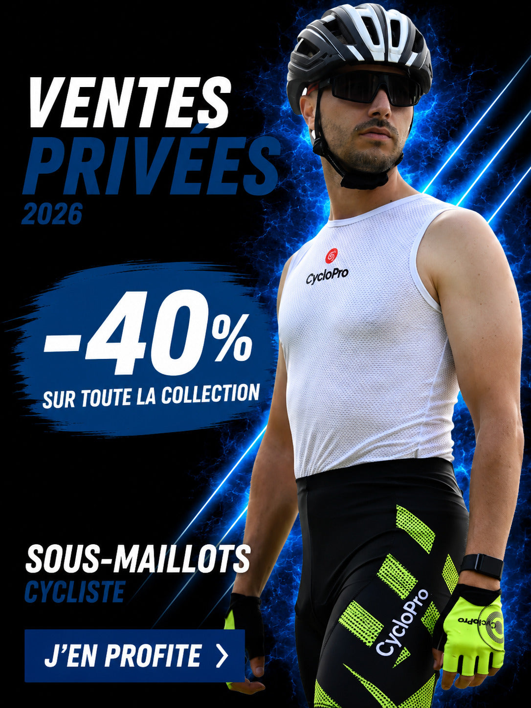 Sous maillot vélo