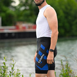 cuissard cycliste homme sans bretelles practical bleu 2