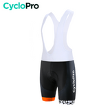Cuissard De Cyclisme Orange - Galaxy+ - DESTOCKAGE