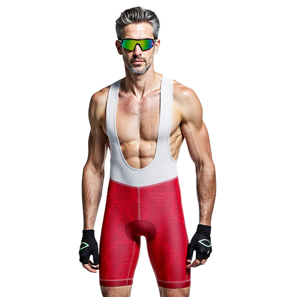 Cuissard à Bretelles Cyclisme Homme - Rembourré Gel 20D, Respirant