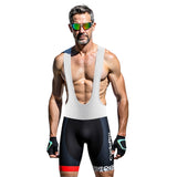 cuissard cycliste homme pulsation rouge