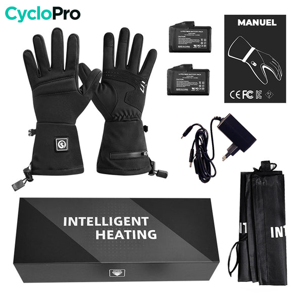 CYCYHEAT Pull chauffant pour homme et femme avec batterie externe 10 000 mAh 7,4 V – Veste chauffante avec 2 zones de chauffage et 3 niveaux de température pour l'hiver, le ski CYCYHEAT Pull chauffant pour homme et femme avec batterie externe 10 000 mAh 7,4 V – Veste chauffante avec 2 zones de chauffage et 3 niveaux de température pour l'hiver, le ski