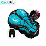 Tenue de Cycliste Route Turquoise - CamoRide