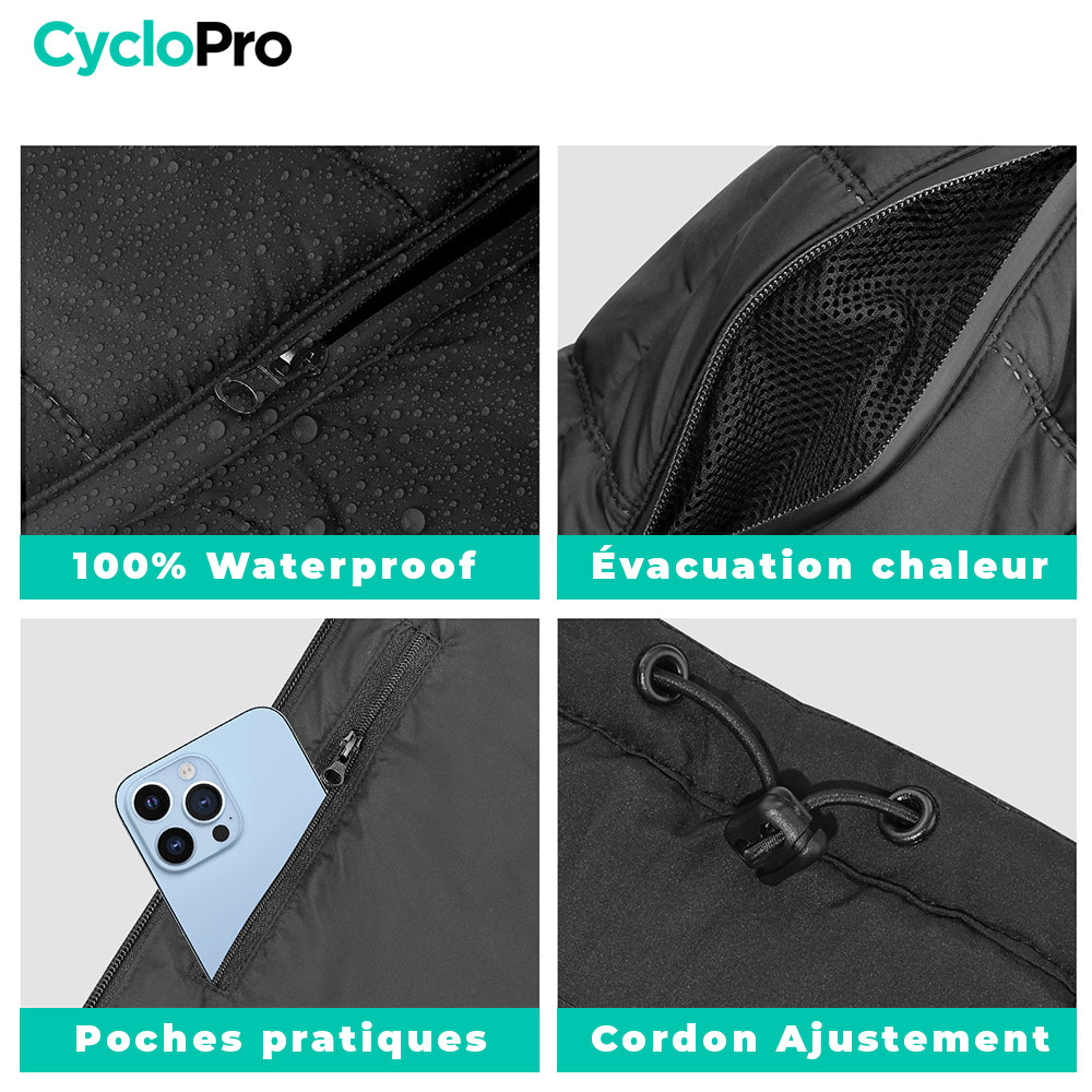 Gohero Gilet Chauffant Léger Avec Batterie 10000mAh - Veste Chauffée Homme Femme Hiver