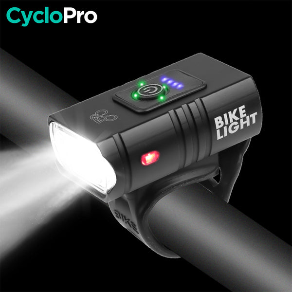 Lampe Vélo Avant Compact+ Cycliste VTT – CycloPro
