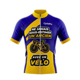 maillot cyclisme ancien a velo