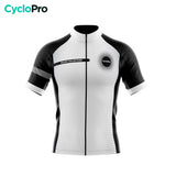 maillot cyclisme blanche eklips