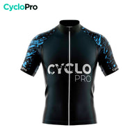 maillot cyclisme bleu cyclopro