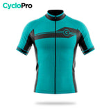 maillot cyclisme bleu diamond