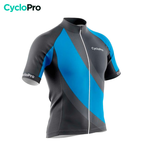 maillot cyclisme bleu gladiator 34