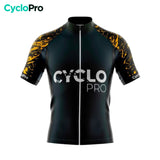 maillot cyclisme cyclopro orange