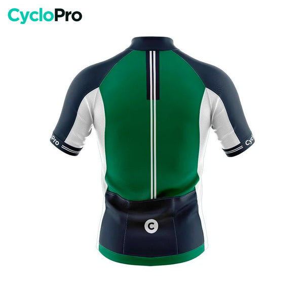 Maillot de cyclisme Vert - Liberty+ - CycloPro Maillot de cyclisme Vert - Liberty+ - CycloPro