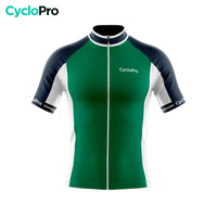 maillot cyclisme homme vert uni