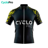 maillot cyclisme jaune cyclopro