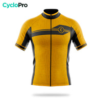 maillot cyclisme jaune diamond