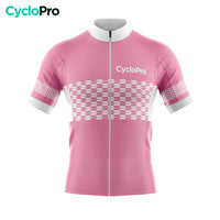 maillot cyclisme rose excellence