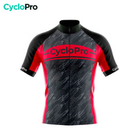 maillot cyclisme rouge wind